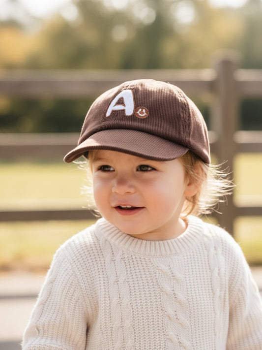 Brown Corduroy Baseball Cap