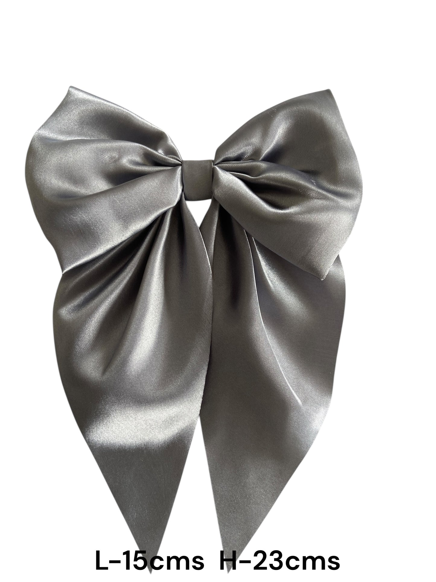 Satin Bow Clip