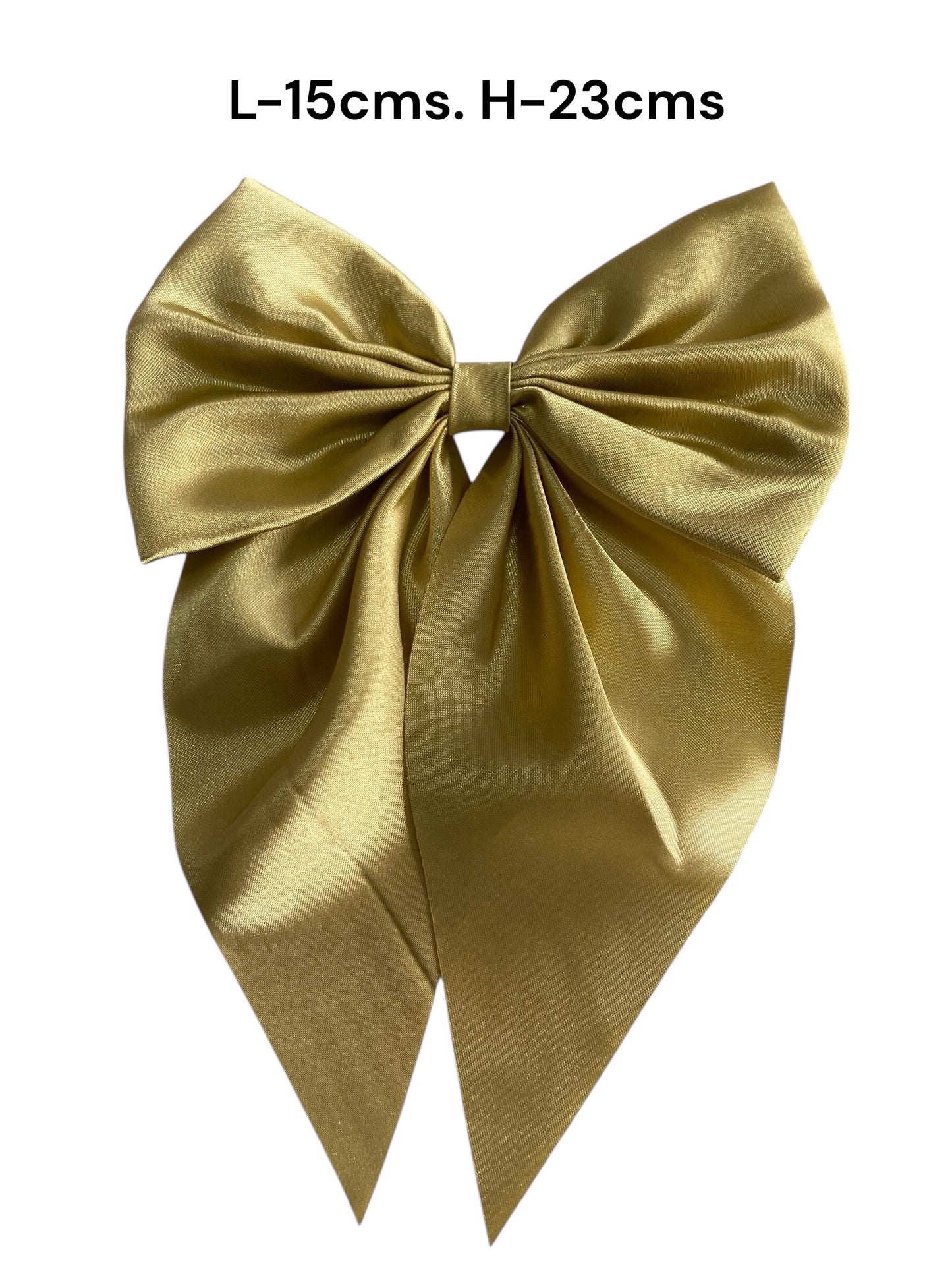 Satin Bow Clip