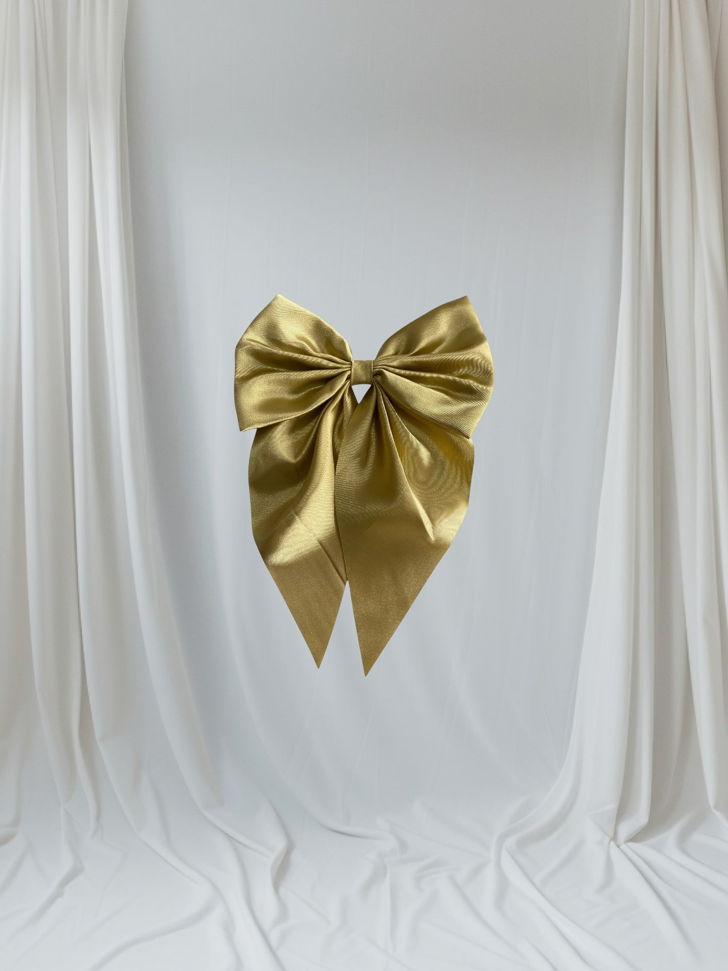 Satin Bow Clip