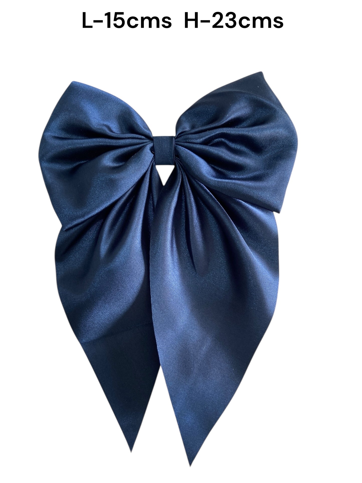 Satin Bow Clip