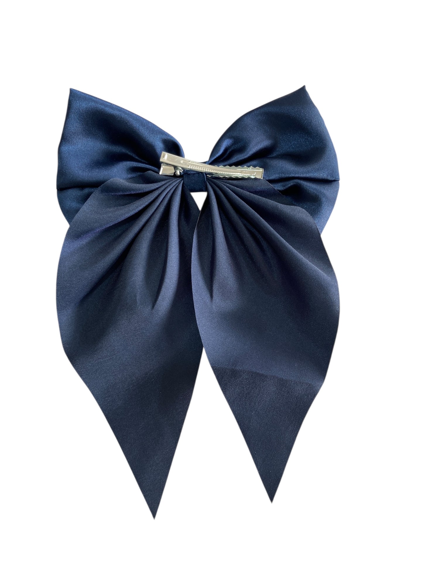 Satin Bow Clip