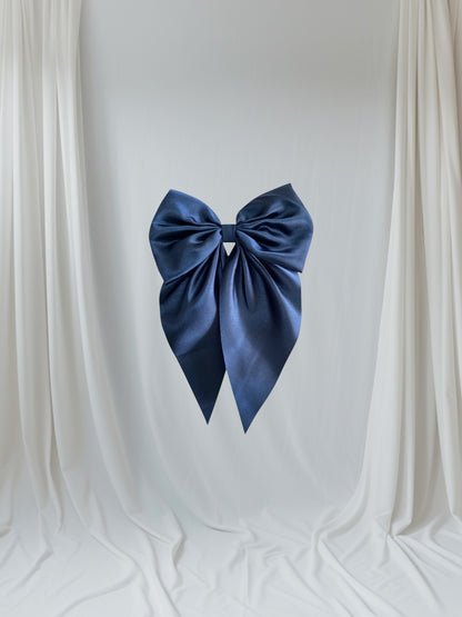 Satin Bow Clip