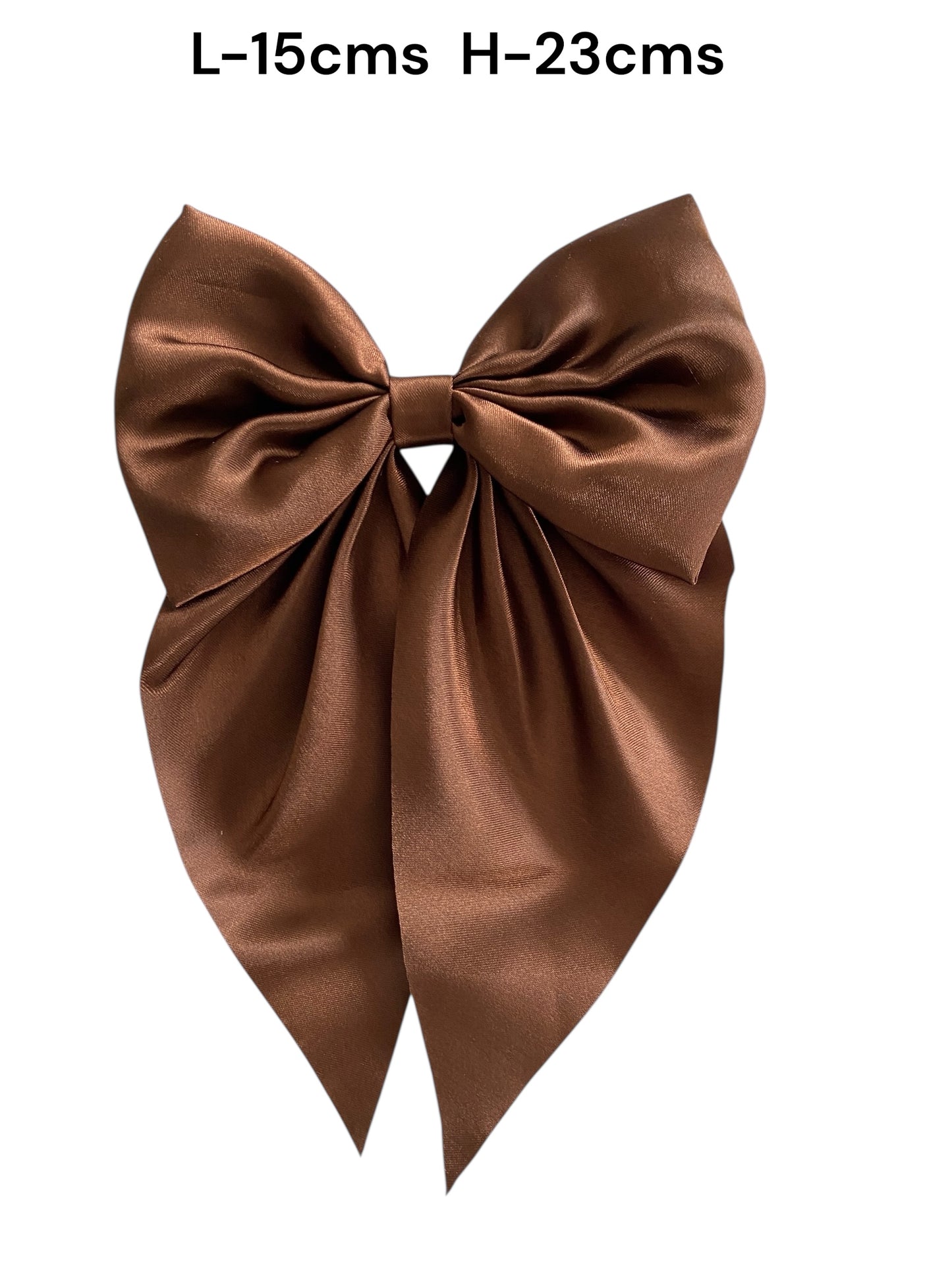 Satin Bow Clip