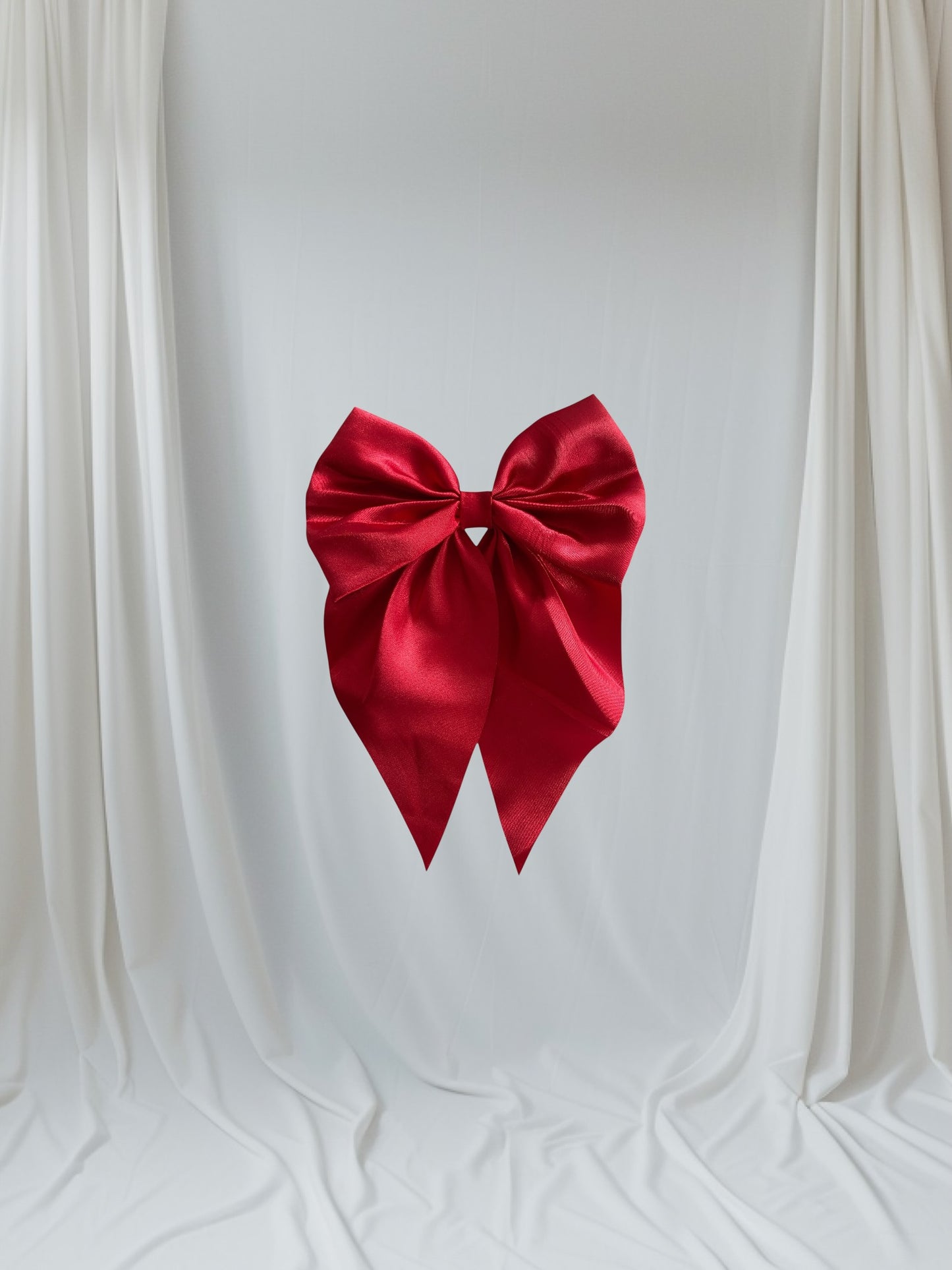 Satin Bow Clip