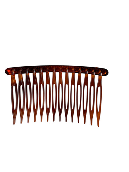 Side comb with crystals