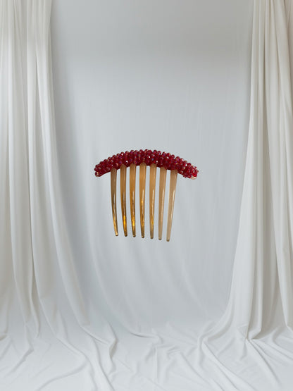 Beeded French Comb