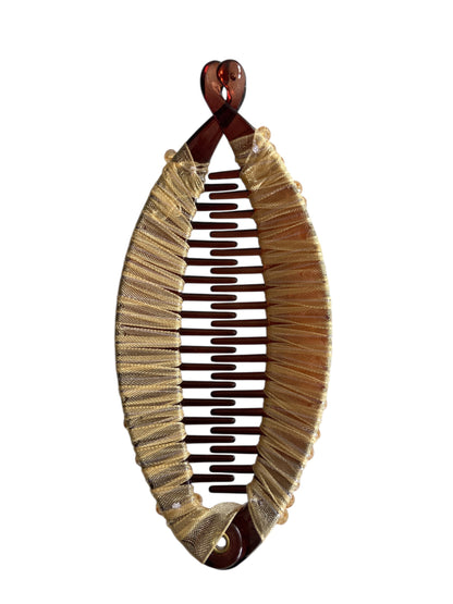 Beeded Fish Comb