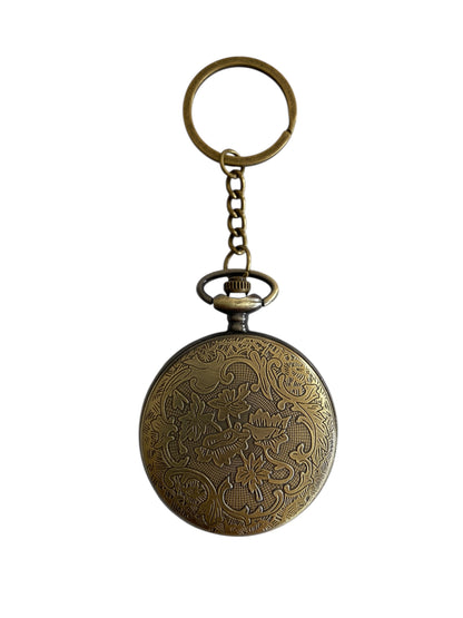 Wizard Crest Vintage Watch Keychain