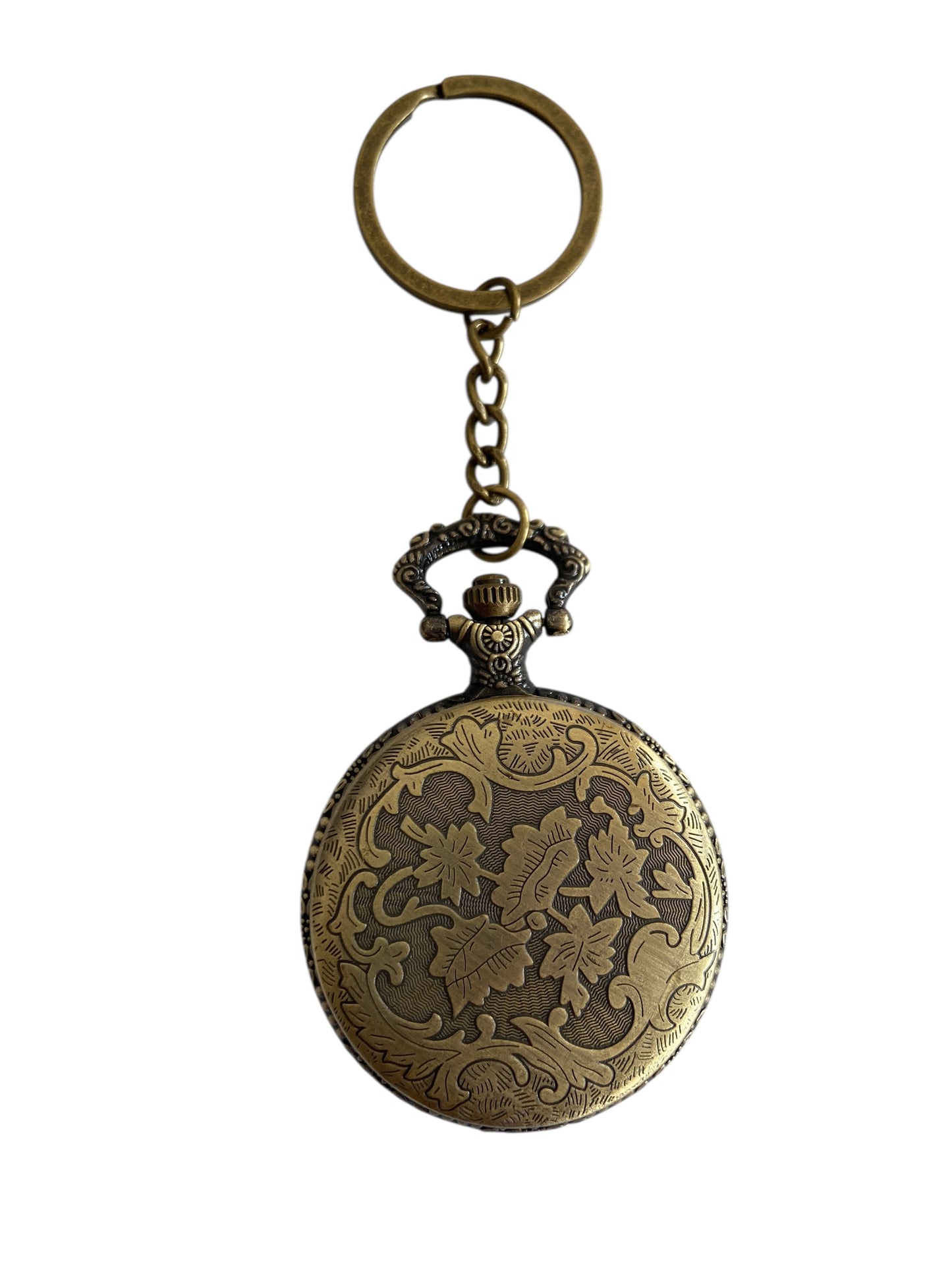 The Greatest Dad Vintage Pocket Watch Keychain.