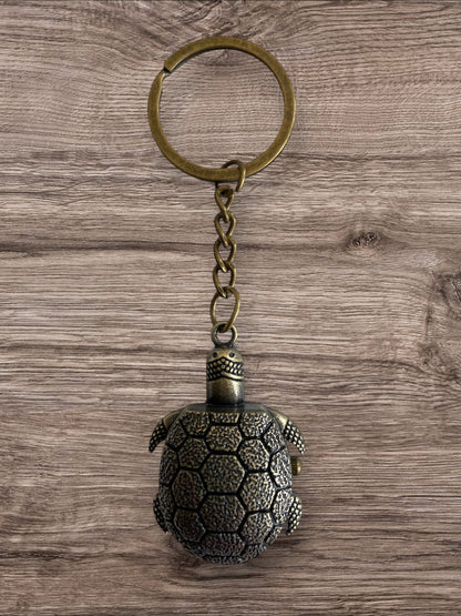 Mystic Winged Pocket Watch Keychain.
