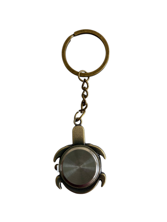 Mystic Winged Pocket Watch Keychain.