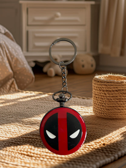 Timeless Turtle Pocket Watch Keychain.