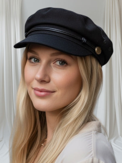 Black Fiddler Cap