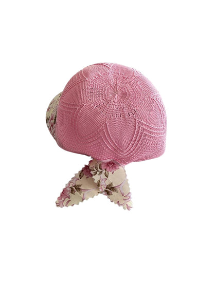 Floral Mesh Sun Hat