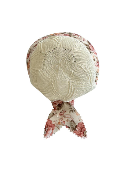 Floral Mesh Sun Hat