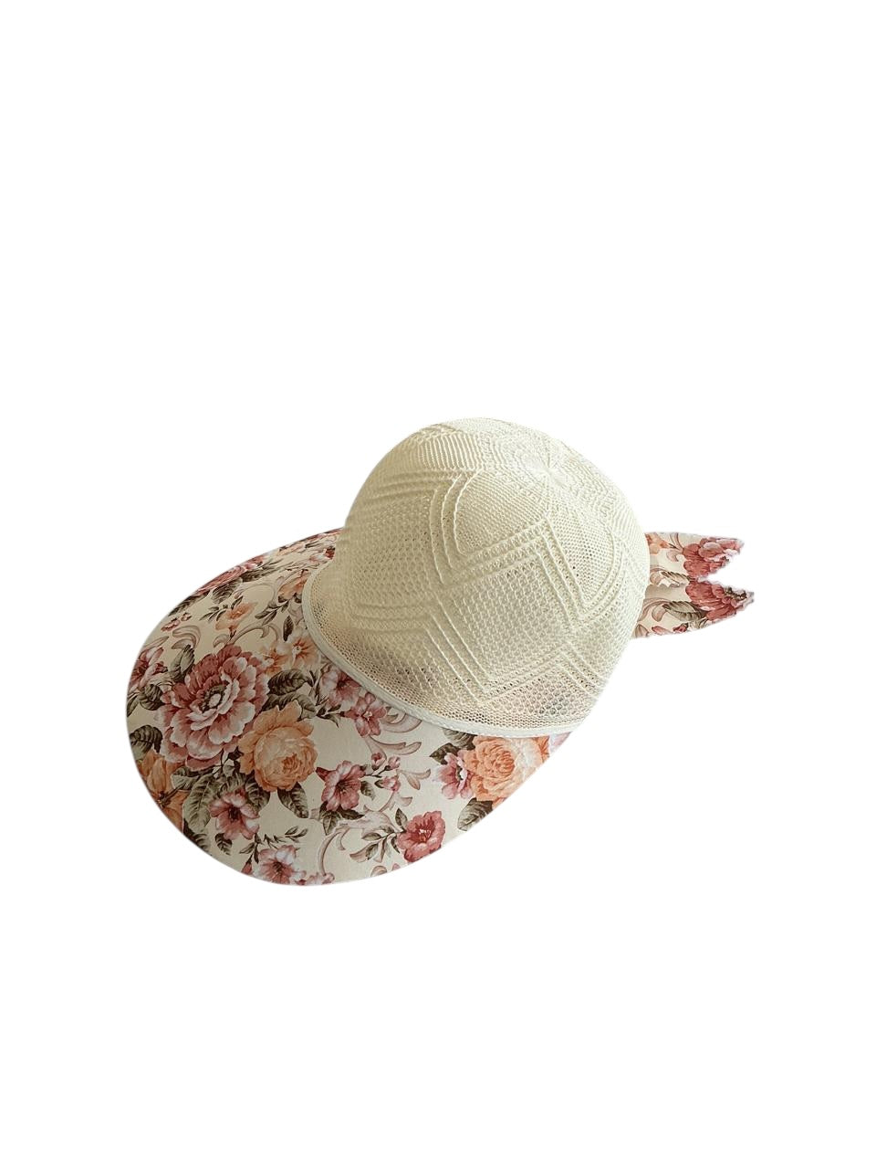 Floral Mesh Sun Hat