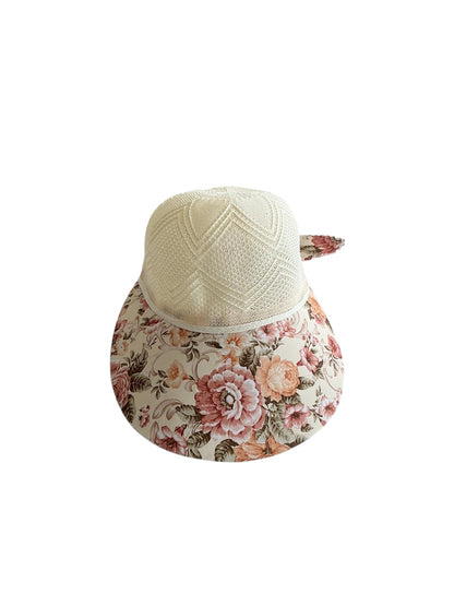 Floral Mesh Sun Hat
