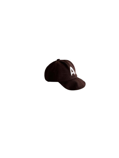 Brown Corduroy Baseball Cap
