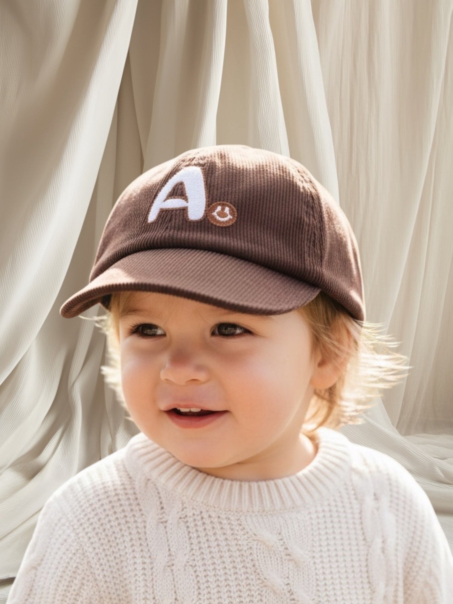 Brown Corduroy Baseball Cap