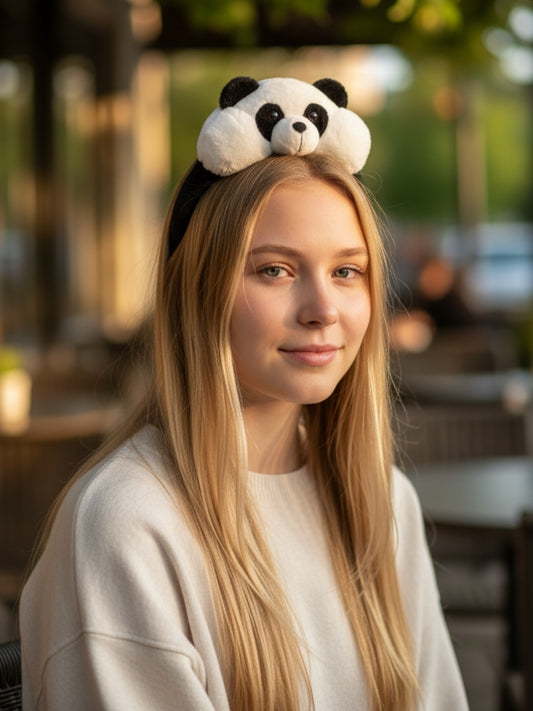 Panda hair Band