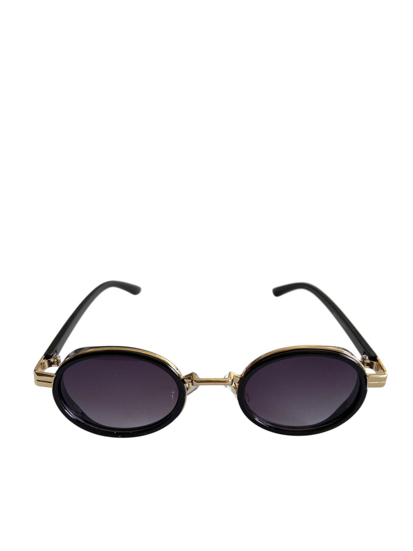 Classic Oval Metal Frame Sunglasses