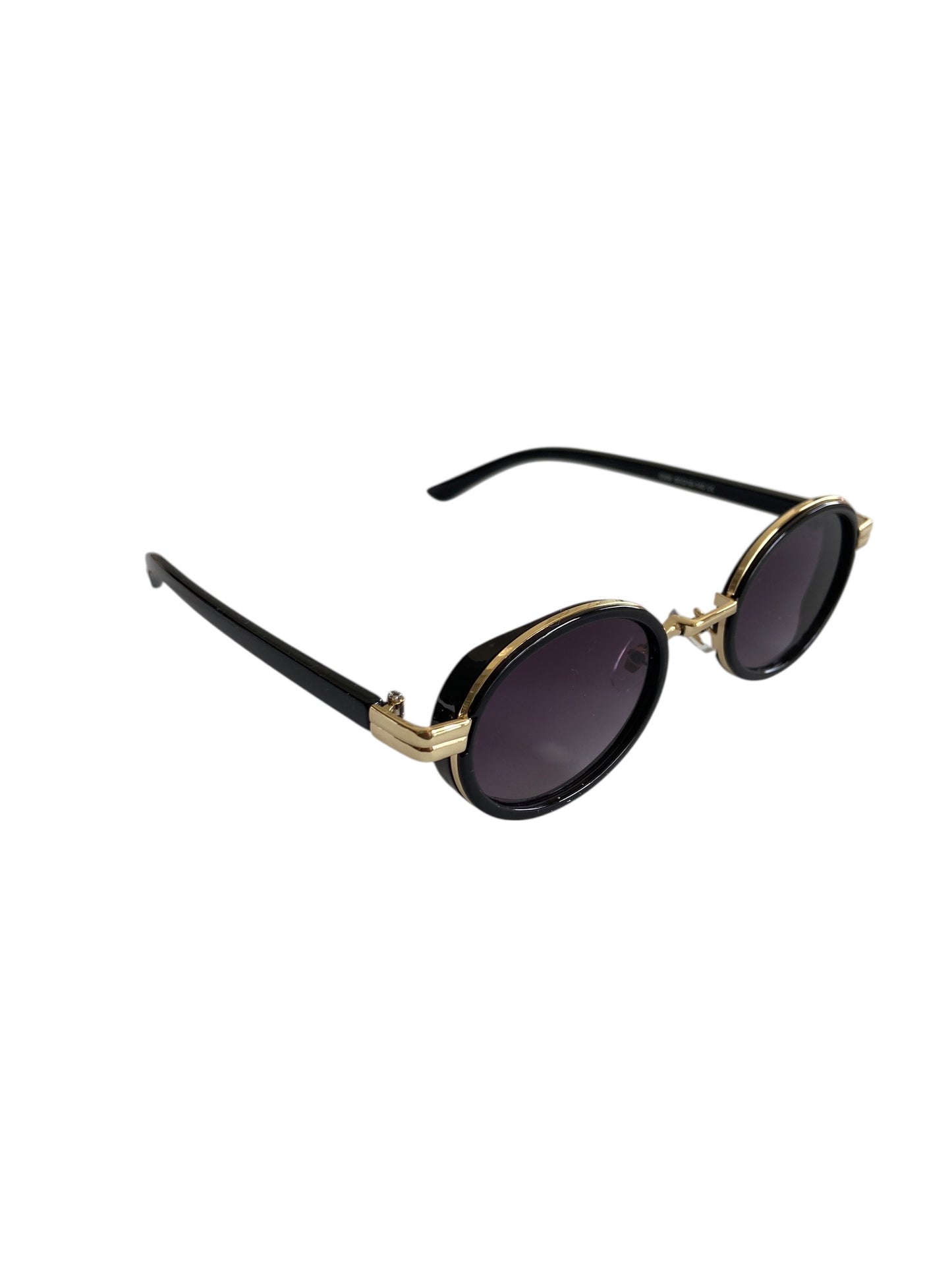 Classic Oval Metal Frame Sunglasses