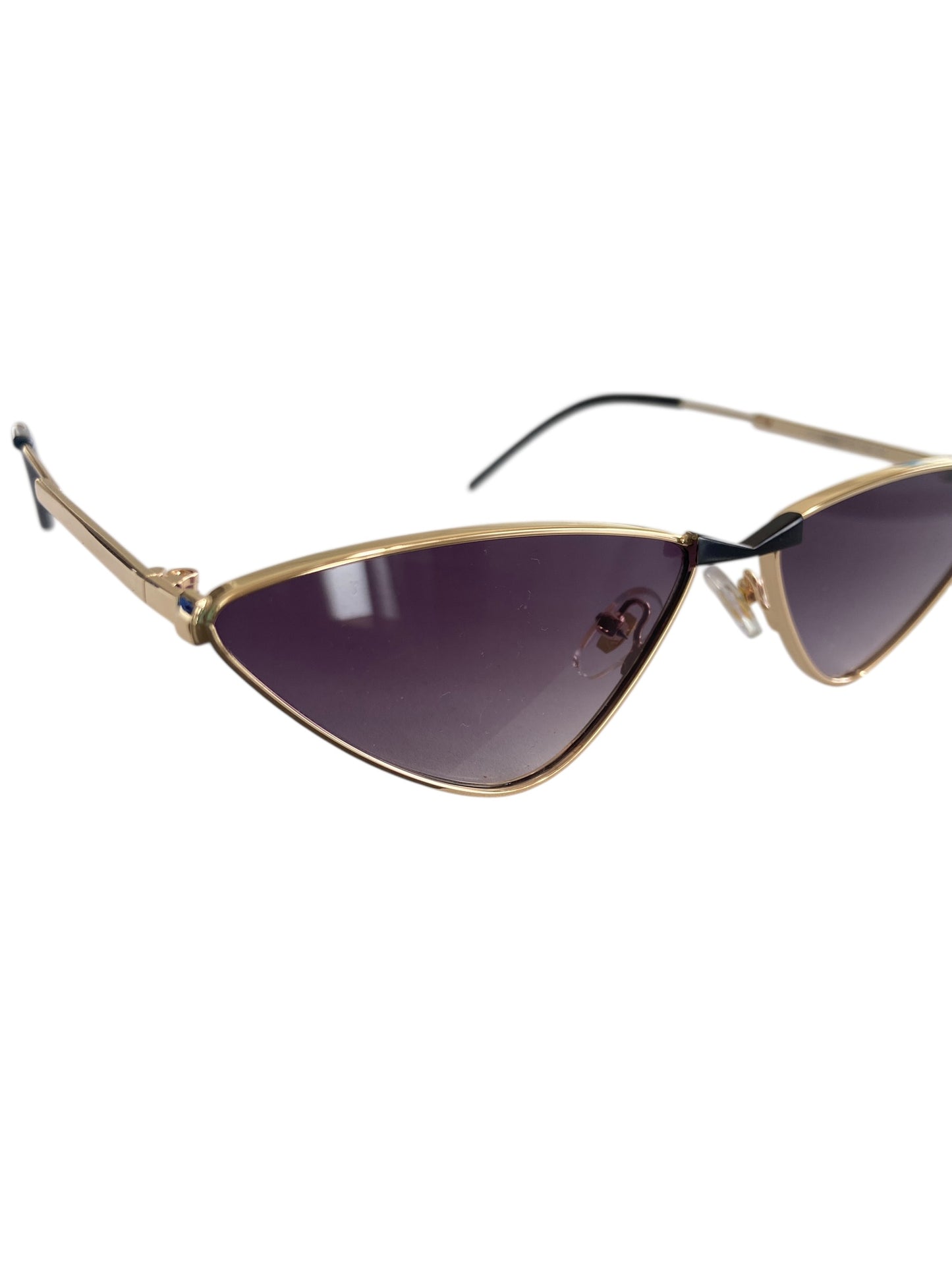 Triangle Metal Frame Sunglasses