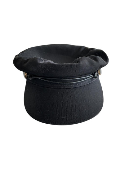 Black Fiddler Cap